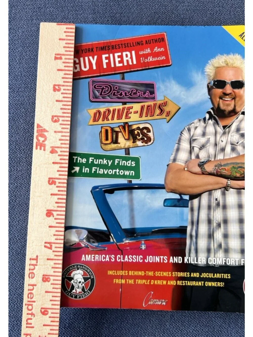 Diners Drive-Ins and Dives Funky Finds in Flavortown Guy Fieri Comfort Cookbook